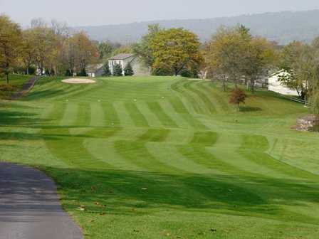 A view of the 1st hole at Valley Green Golf Course