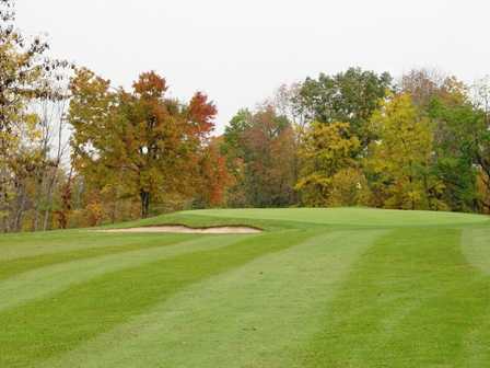A view of green #14 at Valley Green Golf Course