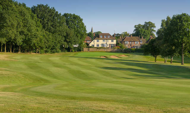The 5th hole at Old Fold Manor.