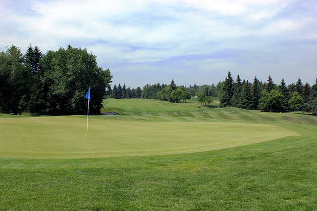 A view of hole #3 at Camrose Golf Course