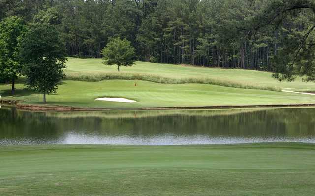 A view over the water from Oaks Course