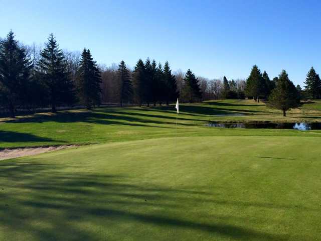 A view of a hole at Cumberland Golf Club