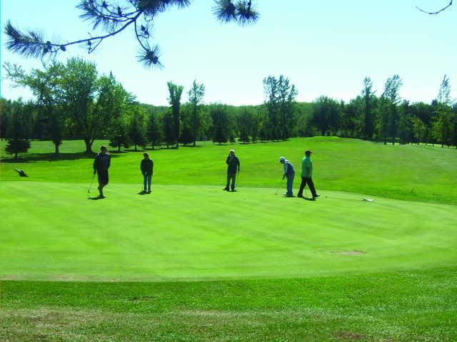 A view of a green at Proctor Golf Course