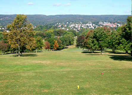 A view from a tee at Maplehurst Country Club
