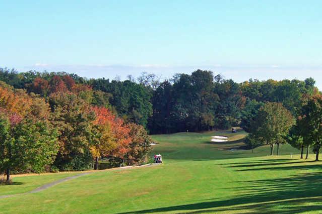 A view of a fairway at Maplehurst Country Club