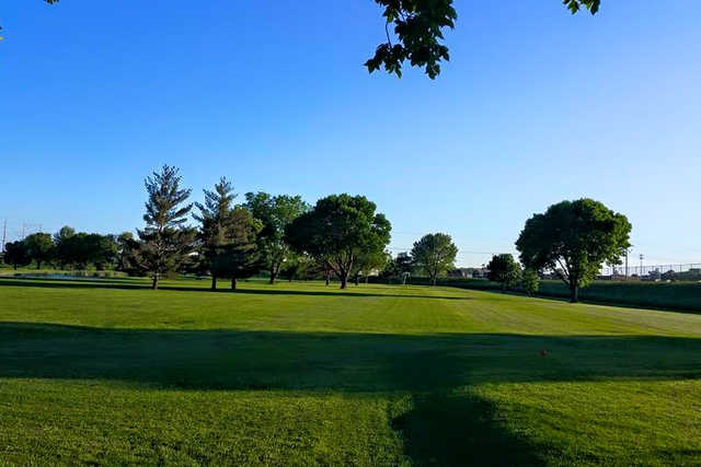 A view of a fairway at Milt's Golf Center