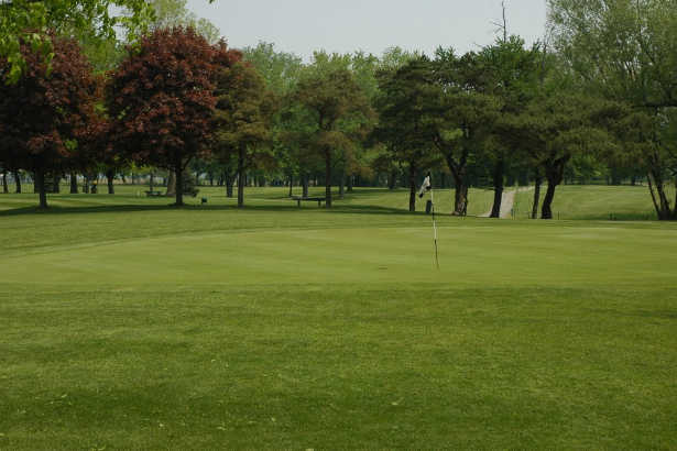 A view of a green at Ridgetown Golf and Country Club