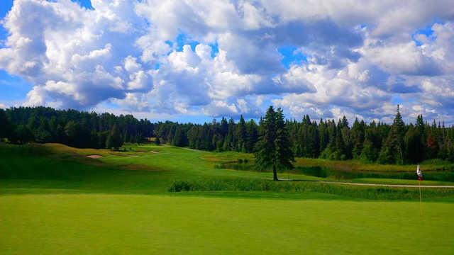 A view of green #14 at Black Diamond Golf Club