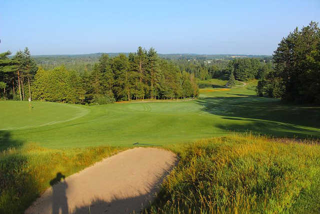 A sunny day view from Black Diamond Golf Club