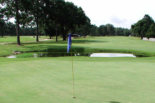 A view of a hole at Tanglewood Golf and Country Club