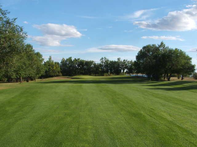 A view from a fairway at Harbor Golf Club and Resort