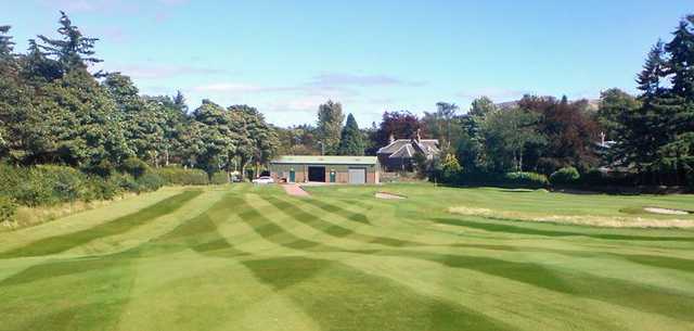 Fantastic conditions at Auchterarder on the 17th