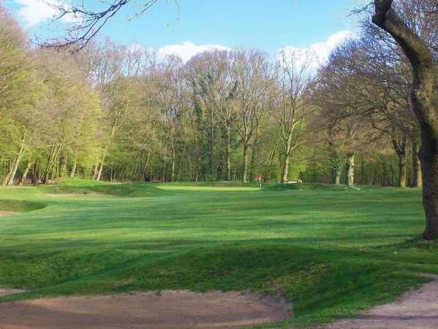 The 16th green at Belfairs Golf Course