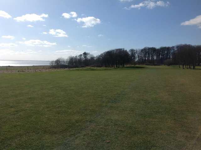 The middle of the 10th fairway at Bridlington Links