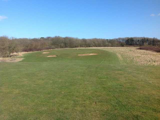 The 11th green at Bridlington Links