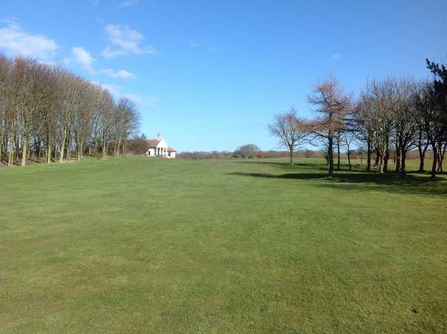 View from the 18th hole at Bridlington Links