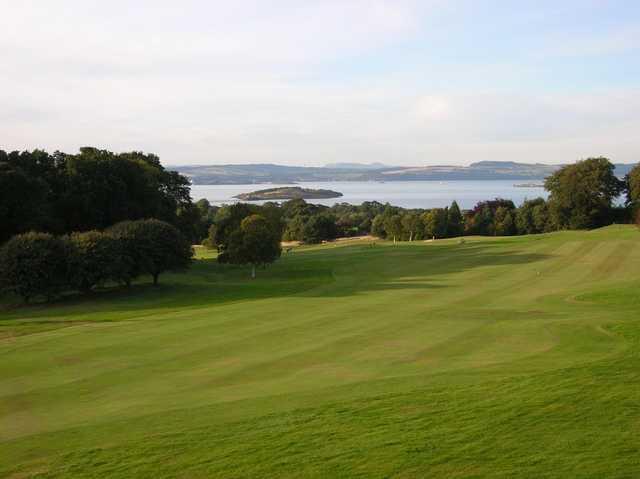 A stunning view at Bruntsfield Links