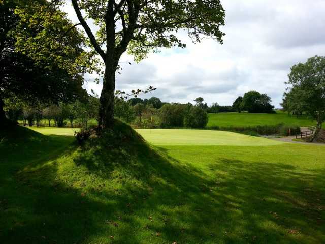 A great look back from the green at Haverfordwest Golf Course