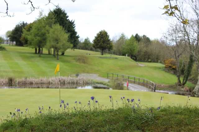 A beautiful view from behind the green at Haverfordwest Golf Course