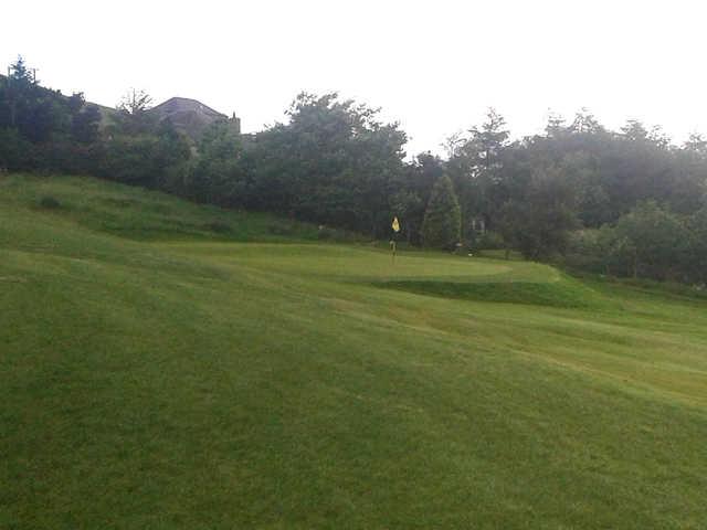 The 1st green at Marsden Golf Course