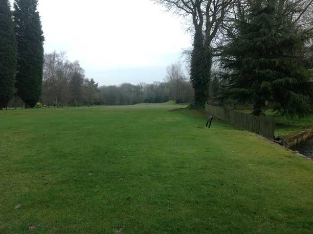 The opening hole at Wigan Golf Club
