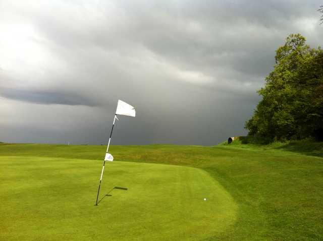 Looking back from the 4th green at Royston Golf Club