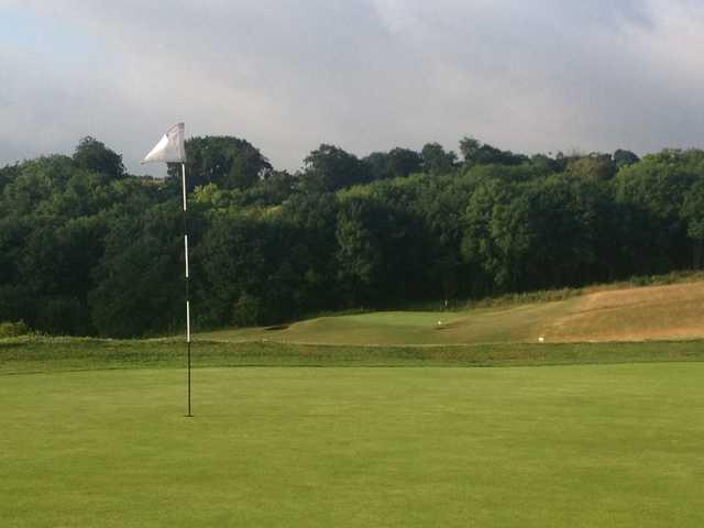 A look at the 1st & 3rd greens at Royston Golf Club
