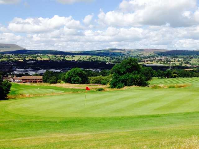 The fantastic view from the 15th hole at Marsden Park Golf Course