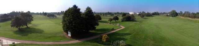 Beautiful panoramic view of the course at Cleethorpes Golf Club