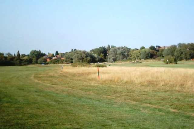 A view of the 1st hole on the Harvers Course at Frinton Golf Course