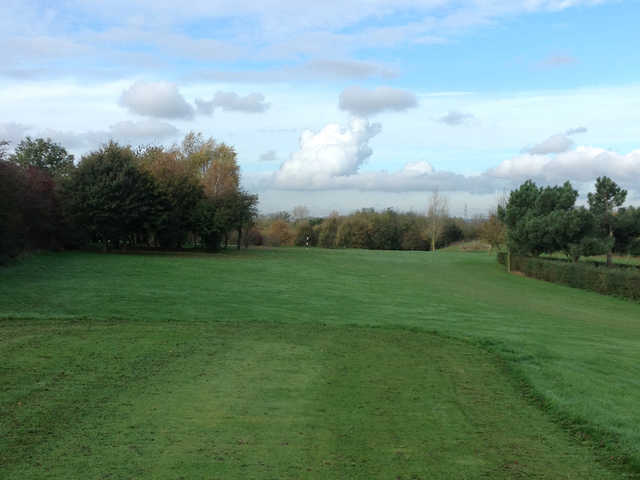 On the 1st fairway at the Bramcote Waters Golf Club