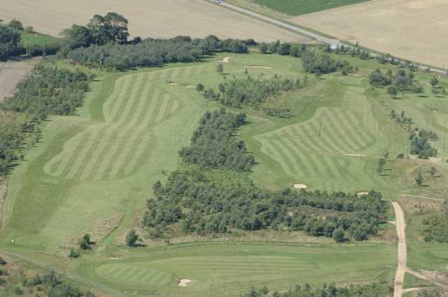 Kinloss Country GC: Aerial view