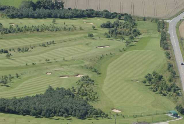 Kinloss Country GC: Aerial view