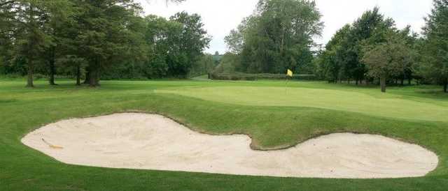 The 12th green from Banbridge GC