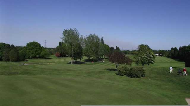 View from Ashton-on-Mersey Golf Club