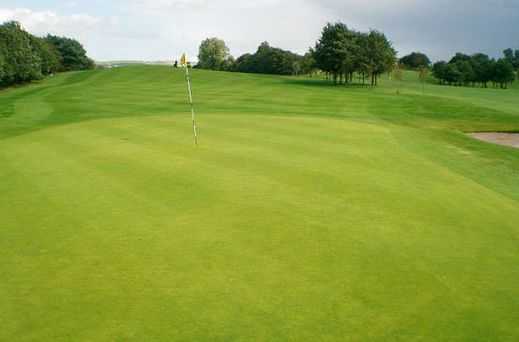 A view back from the tricky 7th green at Crompton & Royton Golf Club