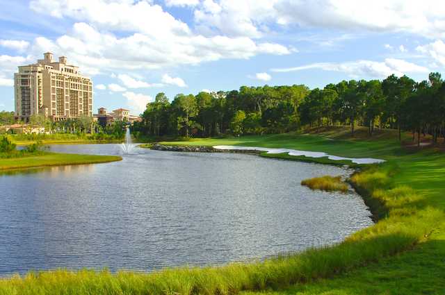 View from Tranquilo Golf Club at Four Seasons Resort Orlando