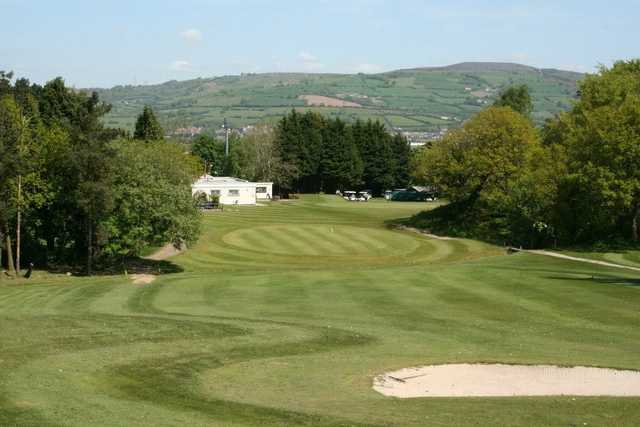 A look at the stunning 18th at Caerphilly Golf Club