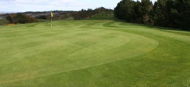 The 9th hole at Linlithgow Golf Club