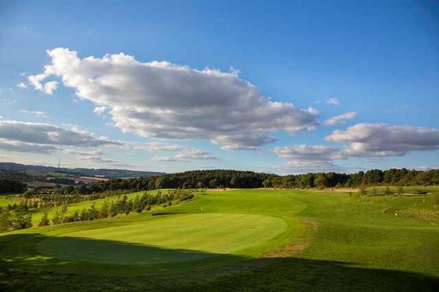 The 2nd green on the Silkstone Golf Course