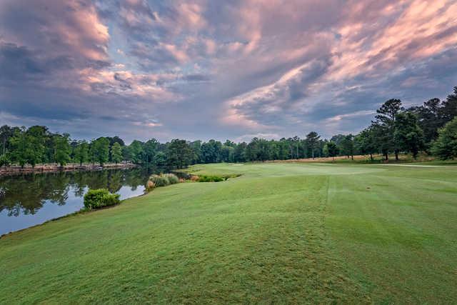 View of the 10th green at Stonemont at Stone Mountain Golf Course