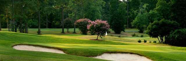 View of a green at Forest Hills Golf Club