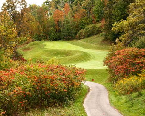 View from Hockley Valley GC's 10th hole