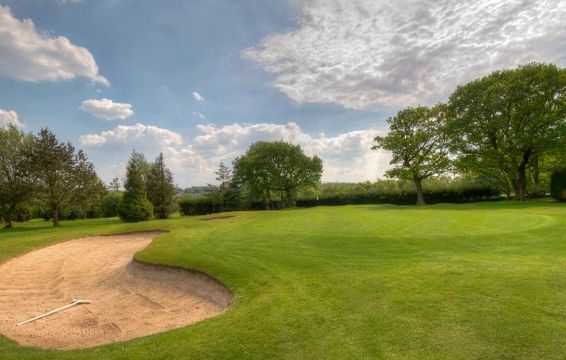 Sand protecting the 15th at Northcliffe Golf Club