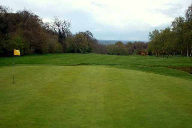 Slick greens at Atherstone Golf Club