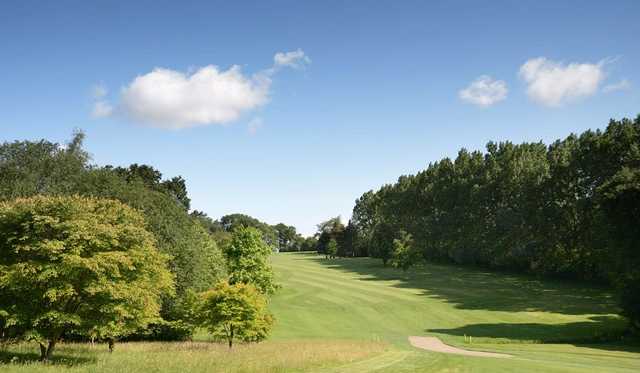 Daunting shot off the 14th tee at Bristol & Clifton Golf Club