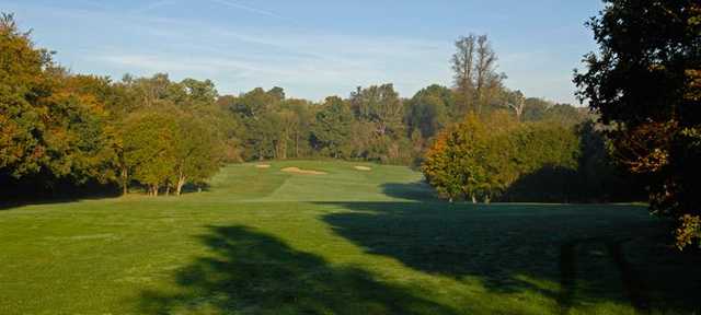 View from the 10th tee at West Herts Golf Club