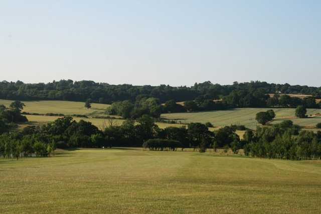 Stretching fairway on the 9th at Epping Golf Club