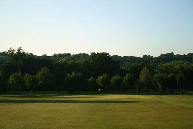 View of the finishing hole at Epping Golf Club