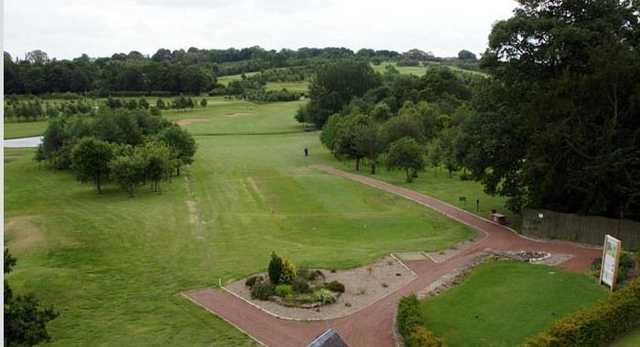 View above the opening hole at Normanton Golf Club